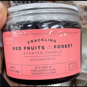Trader Joe’s Red Fruits in the Forest scented candle